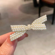 2 PCS Pearl Hair Barrettes