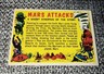 1962 Mars Attacks #55 Checklist