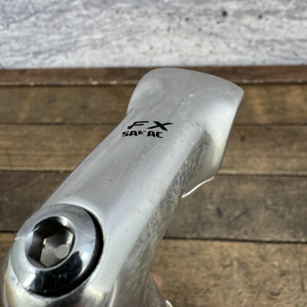 Vintage Sakae FX Quill Stem 60mm 25.4 Clamp 22.2 Quill Silver