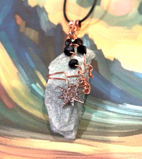 Hoodoo Witch Root Worker Voodoo Amazonite Calm Protection Necklace K7