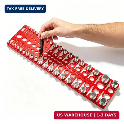 66 Thread Checker, VEXTHYX 22 standard/sae & 18 metric nut and bolt thread measu