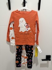 New 3T Carter  s Pajama Set Long Sleeve Halloween 100 Cotton PJs Unisex Boy Girl
