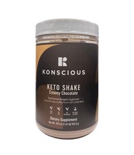 Konscious Keto Protein Shake 15 Servings Creamy Chocolate