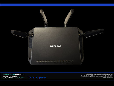 NETGEAR R7800 Nighthawk **DD-WRT Firmware ** AC2600 X4S Dual Band WiFi Router **