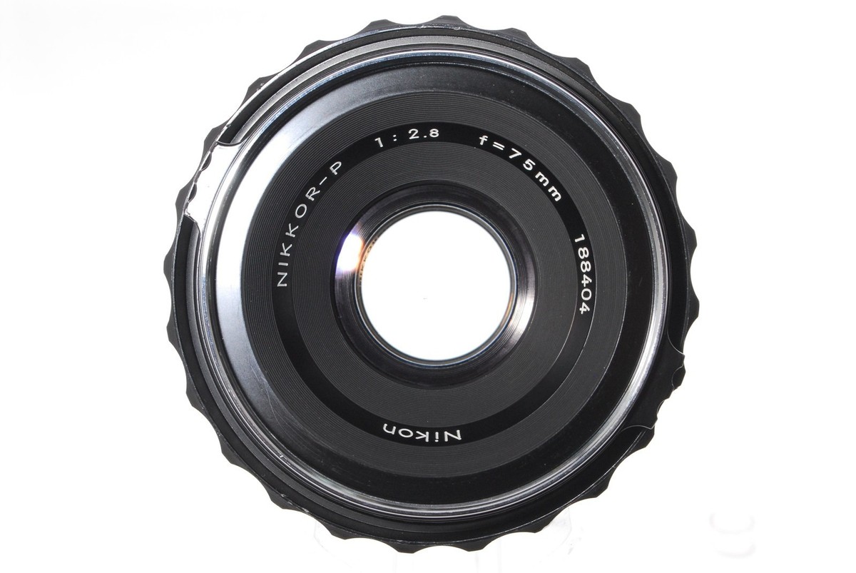 Near Mint】Zenza Bronica S2 Camera 6x6 Black w/Nikkor-P 75mm F2.8