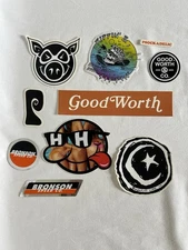 Skateboard Sticker Lot Psockadelic Happy Hour Foundation Good Worth Pig Wheels