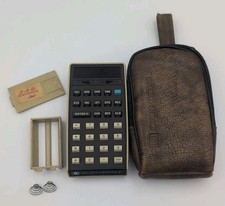 Vintage Hewlett Packard HP 21 Calculator  Soft Case AS-IS PARTS Or REPAIR Only