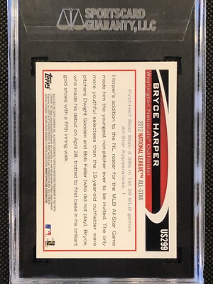 2012 Topps Update Series - All-Star Bryce Harper #US299 Gold