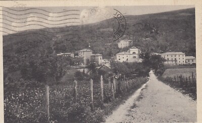 POSTCARD *4 MADONNA DEI FORNELLI BOLOGNA EMILIA ROMAGNA PANORAMA TRAVELLED 1943