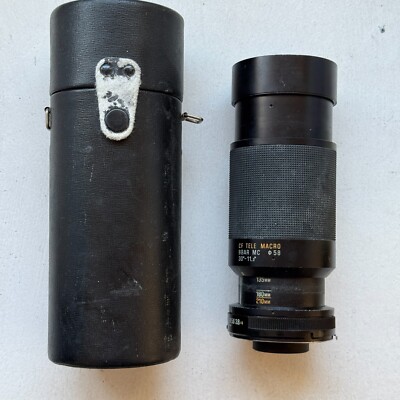 Tamron 80 - 210mm f/3. 8 - 4 CF Tele Macro Objektiv Adaptall 2 - Pilz