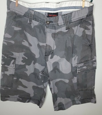 Men's Camo Foot Locker Black and Gray 