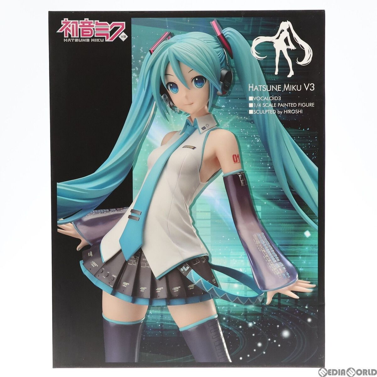 VOCALOID3 Hatsune Miku V3 1/4 PVC Figure FREEing B-style VOCALOID3 Hatsune Miku V3 1/4 PVC Figure FREEing B-style