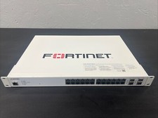 Fortinet FS-224D-FPOE Ethernet Switch, 24 Port