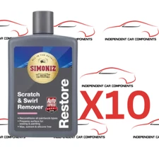 10X SIMONIZ Restore Scratch & Swirl Remover Paintwork Correction 475ml