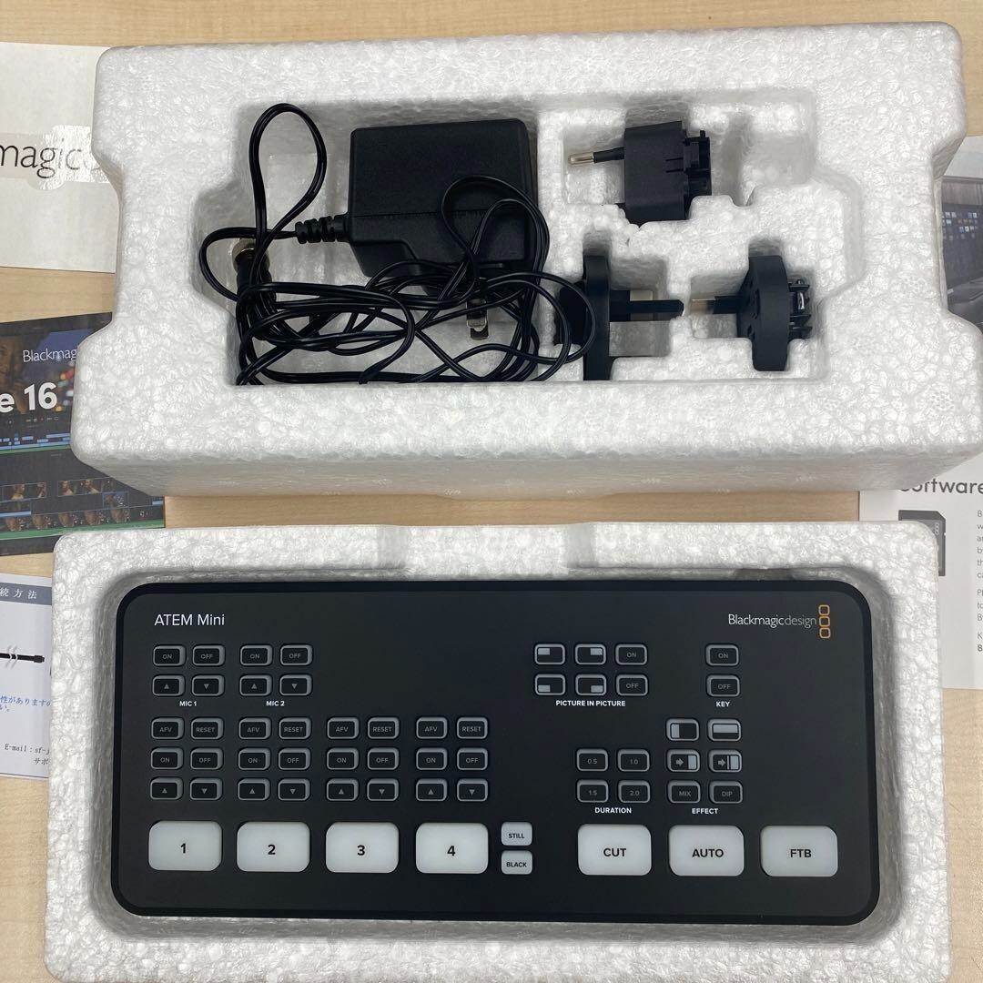 Blackmagic ATEM Mini HDMIスイッチャー（未開封） Blackmagic ATEM Mini HDMIスイッチャー（未開封） ATEM Mini
