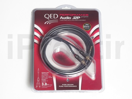 QED Performance Audio J2P Graphite Interconnects Adapter AUX - 3.5mm to RCA 3.0m - Picture 6 of 7