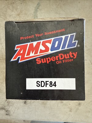 New AMSOIL SDF84 Super Duty Oil Filter - Best oil filter to protect your engine
