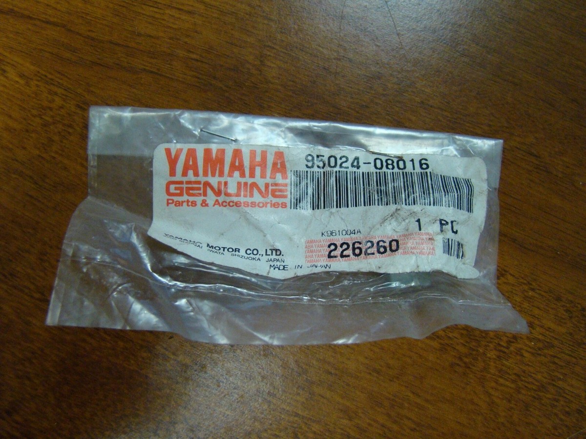 YAMAHA 95024-08016 BOLT OEM NOS | eBay