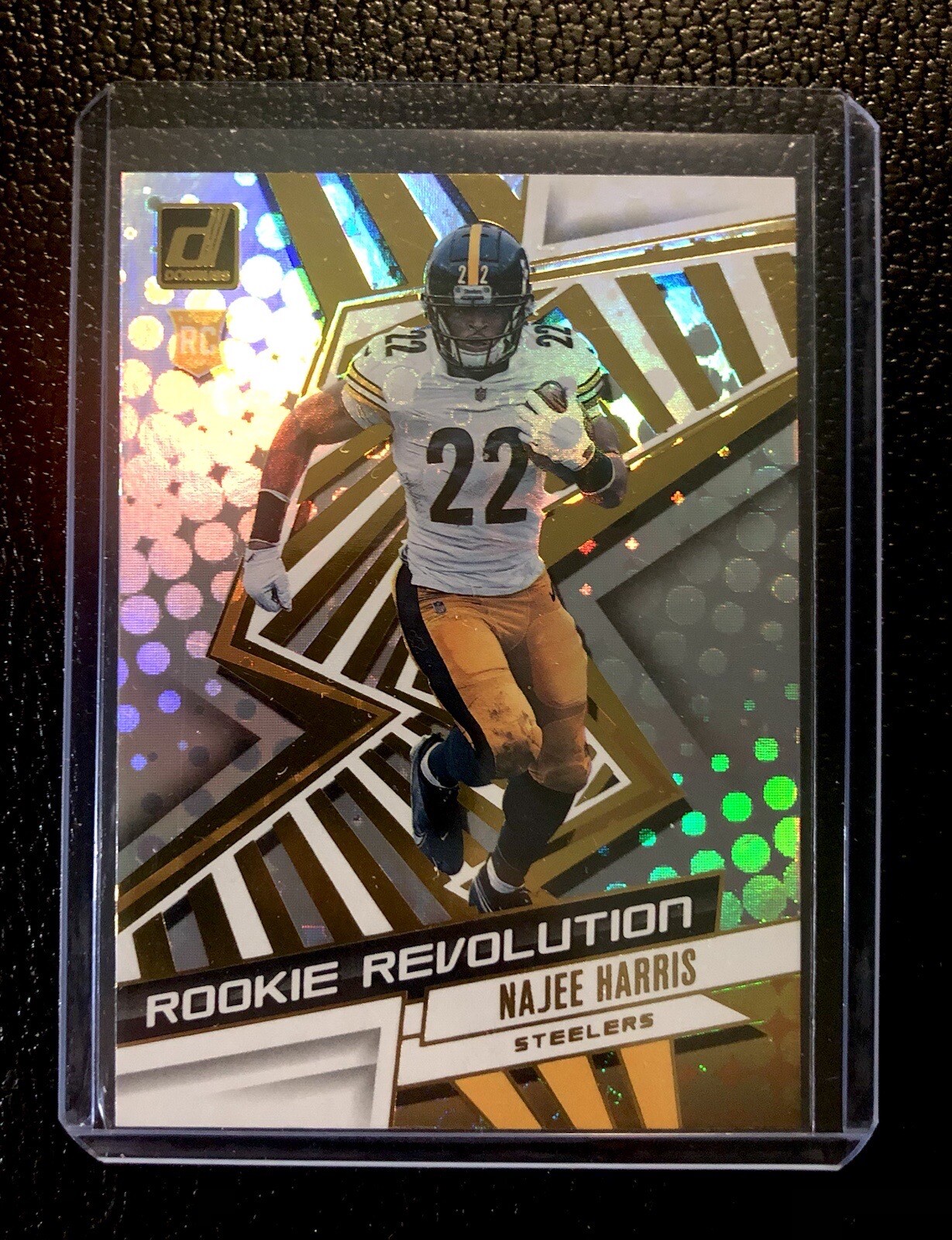 2021 Donruss Rookie Revolution Najee Harris Pittsburg Steelers RC #REV-NHA
