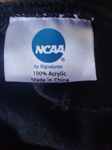 Gorro tejido Penn State Nittany Lions usado negro/gris puño logotipo usado - Imagen 3 de 3