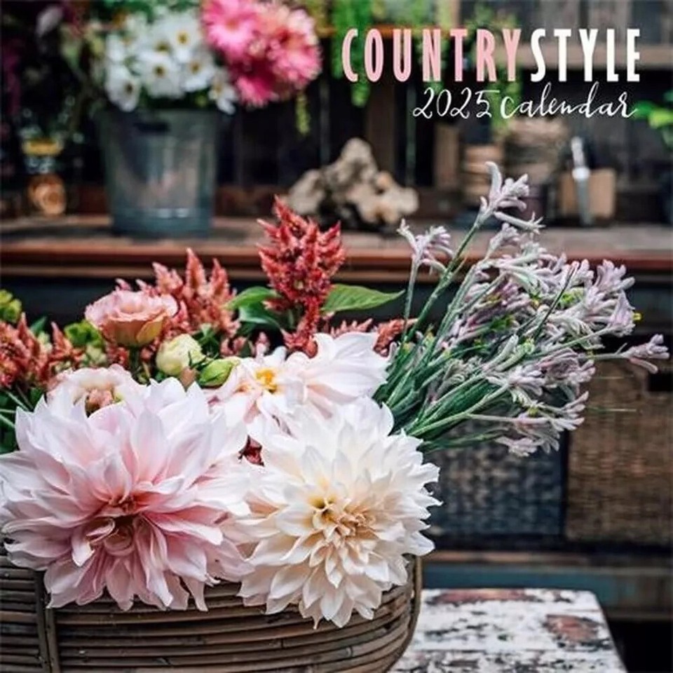 2025 Country Style Australian Square Wall Paperback Evocative Planner