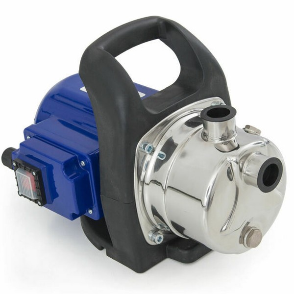 Arksen 1200w Stainless Shallow Well Water Booster Pump Home Garden