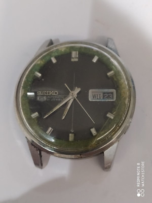 Vintage Seiko 6619-8350 Automatic 21 Jewels Day Date - Work