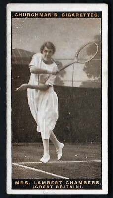 CHURCHMAN - RASENTENNIS - #11 MRS LAMBERT CHAMBERS