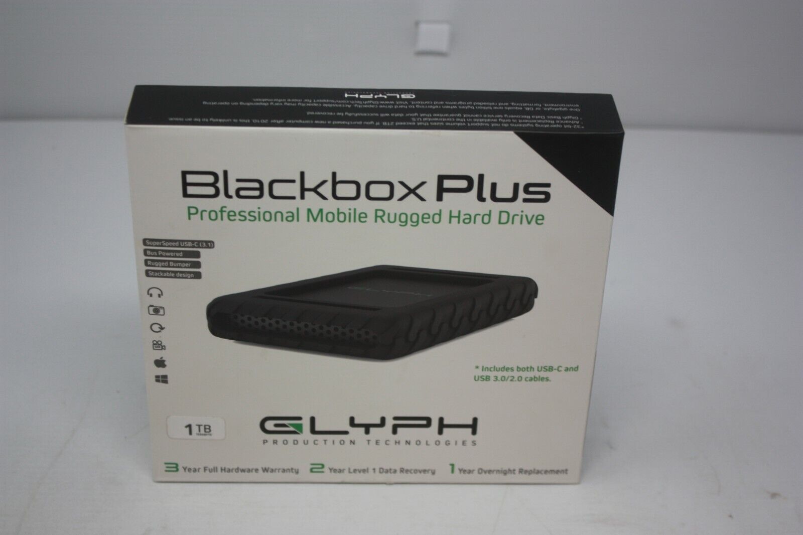 室内搬入設置無料 BlackBox Plus 1TB (5400RPM, USB-C, Thunderbolt 3) BBPL1000B並行輸入品  通販