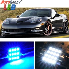 13 x Premium Blue LED Lights Interior Package for Chevy Corvette 1997-2013 +Tool