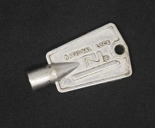 National Lock Rockford Illinois Freezer Key for vintage deep freeze