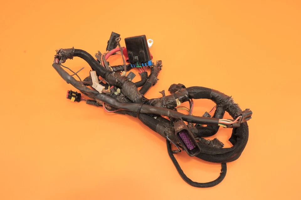 2006 06-07 Outlaw 500 IRS OEM Cuerpo del motor Cableado Principal Arnés Telar Enchufes Foto 3 de 4