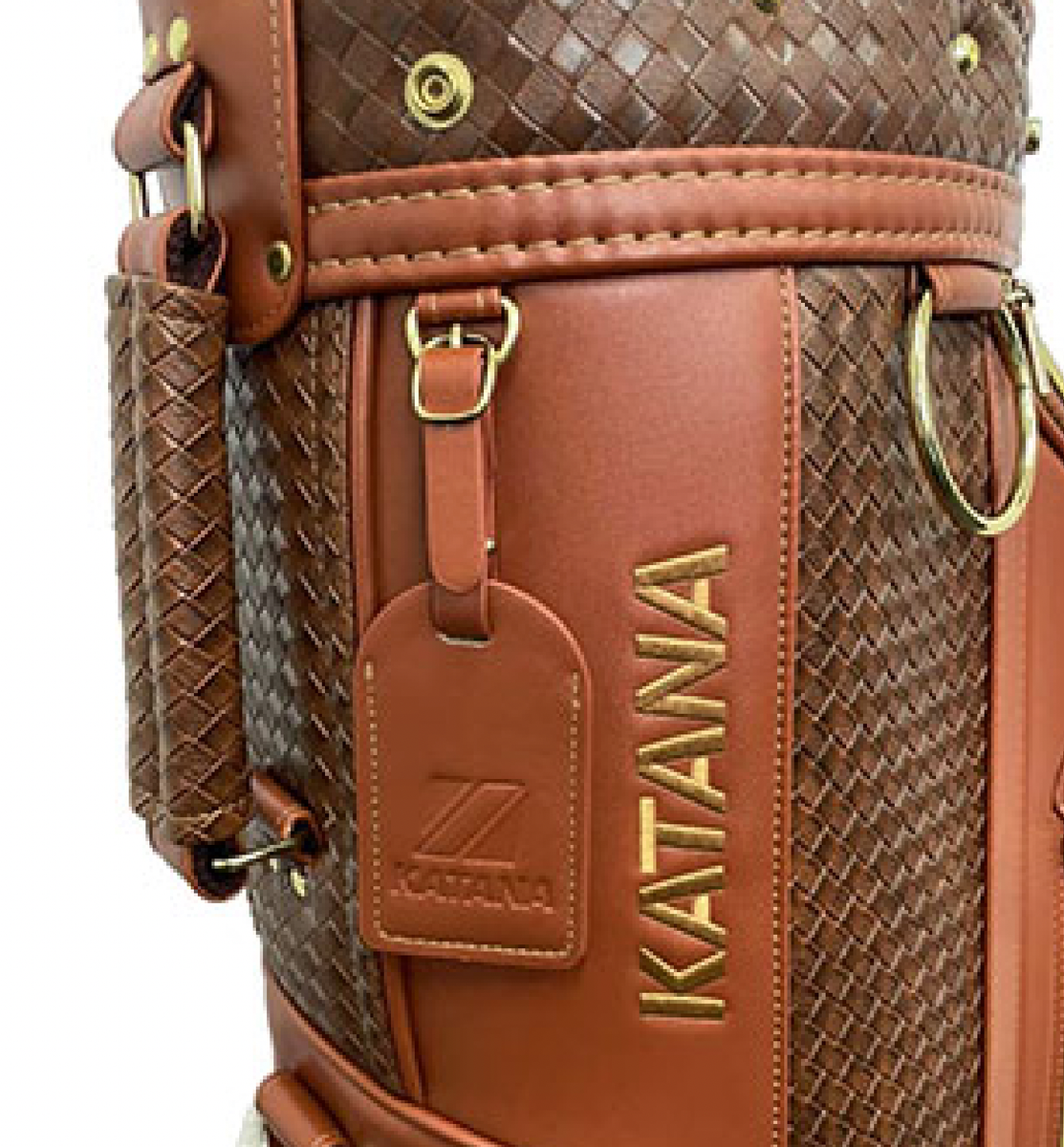 KATANAゴルフバック ブラウン Katana Golf Men's Caddy Bag VTC