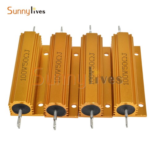 0.1-1000Ω Ohm 50/100W Watt Shell Power Aluminum Housed Case Wirewound Resistor - Picture 224 of 250