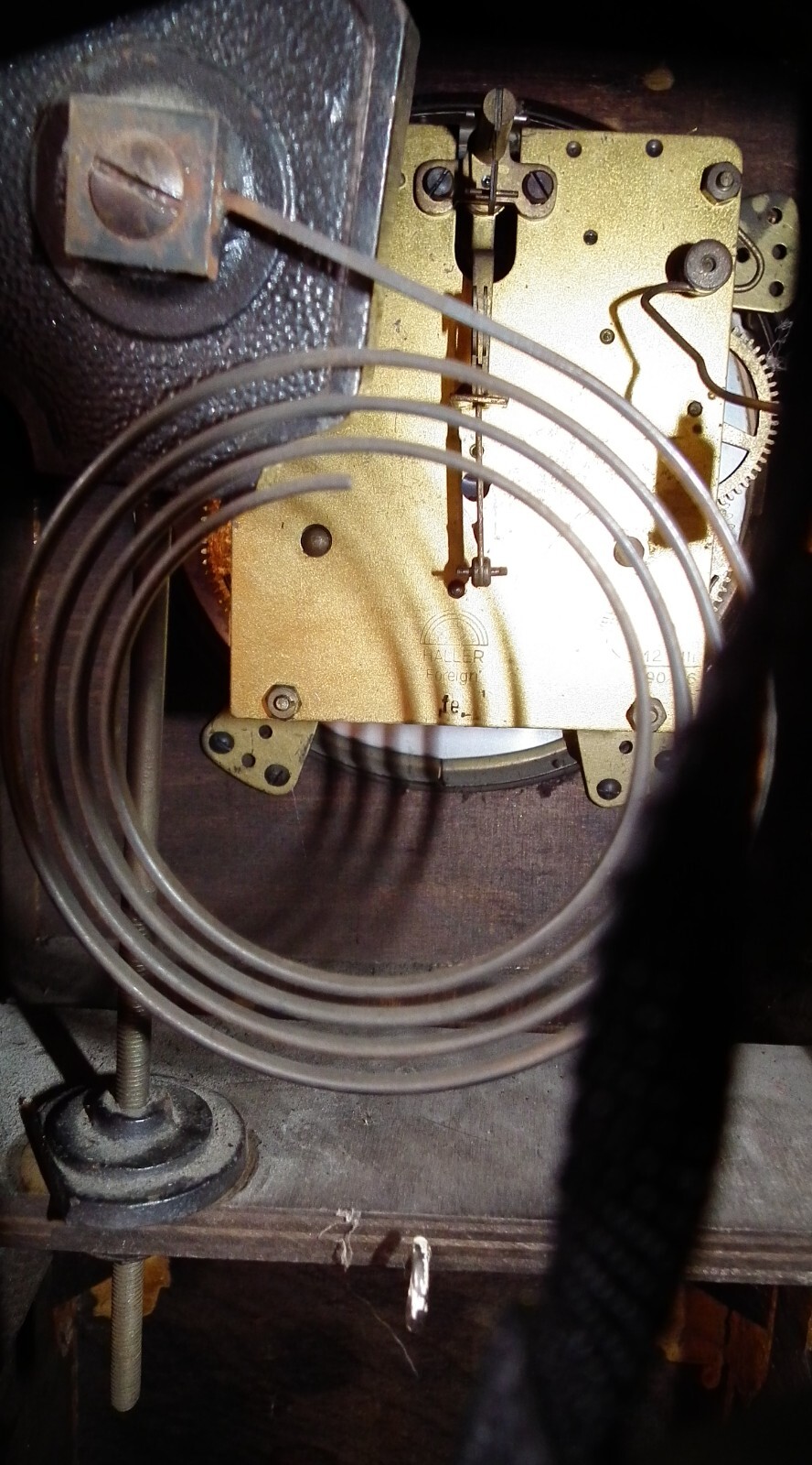 A HALLER CLOCK GRANDMOTHER IN GOOD CLEAN CONDITION [ OVERWOUND ] eBay