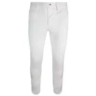 NEW RUNWAY UNISEX LACOSTE 2 BOTTOMS PANT TROUSERS CHINO SUMMER WHITE