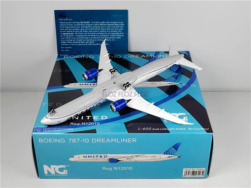 航空機・ヘリコプター 1/400 United Airlines 787-10 NGModels 航空機・ヘリコプター 1/400 United Airlines 787-10 NGModels