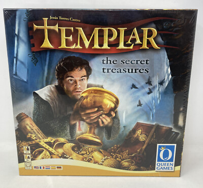 TEMPLAR Board Game by Queen Games SEALED NEW!!