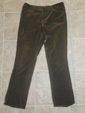 Lauren Jeans Co Ralph Lauren Womens Size 10 Brown Suede Leather Pants
