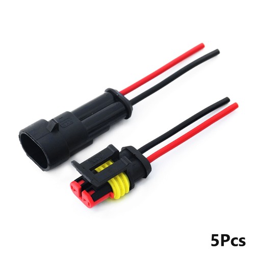 Car 18 AWG Waterproof 1/2/3/4/5/6 Pin Plug Connector Terminal 1/5Pcs - Picture 14 of 24