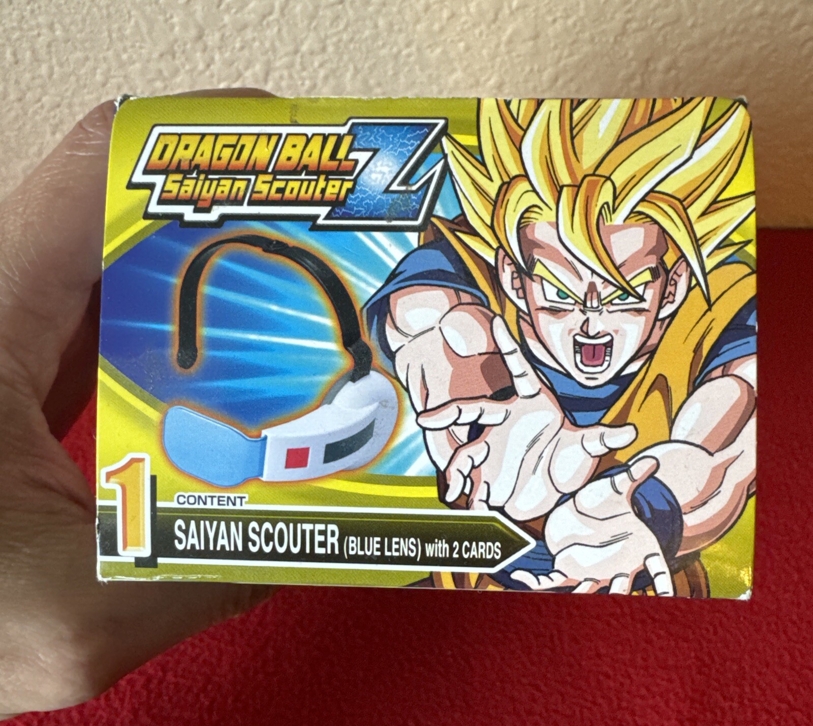 Bandai Dragon Ball Z Funimation Shokugan Saiyan Scouter With 2 Cards ...