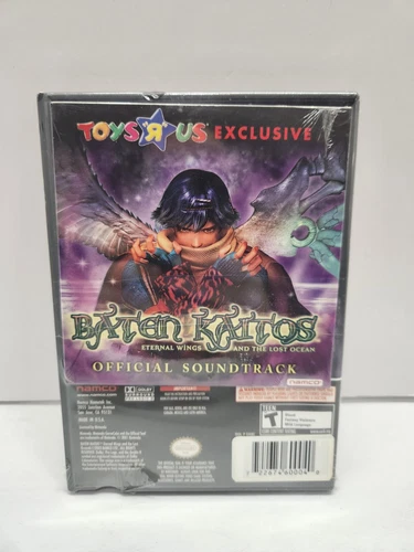 Baten Kaitos Eternal Wings and The Lost Ocean GameCube w/ Soundtrack Brand New