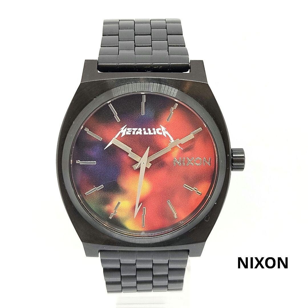 Metallica Nixon Collab Watch Hard Wired Black Analog Japan