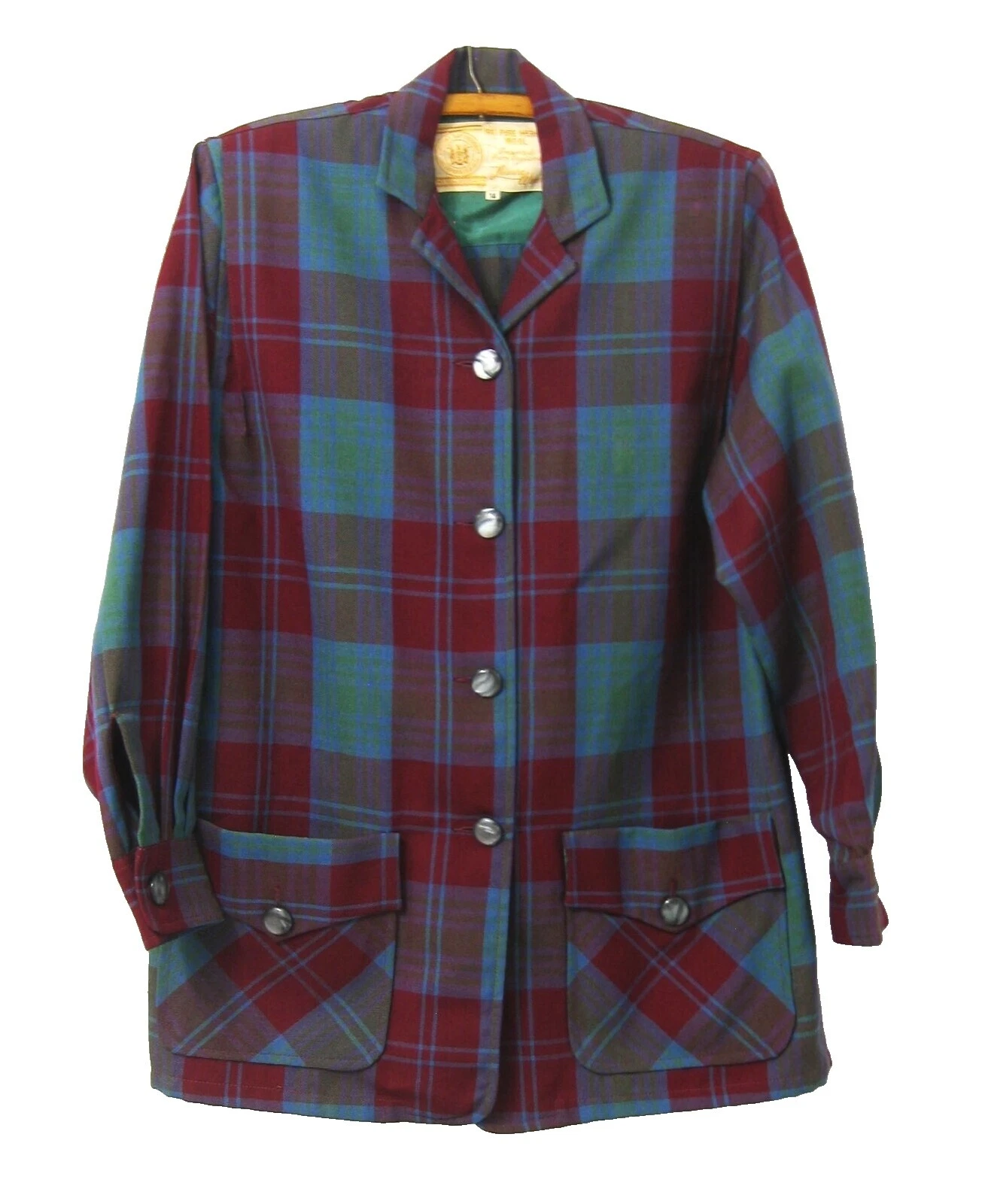 Multi-color Casual 1950s Vintage abrigos, chaquetas y chalecos para Mujeres