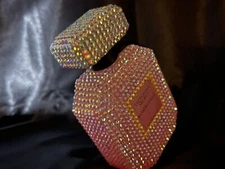 1 Of 1 Hand Customized Jewel Art Victoria Secret Bombshell (full Bottle)