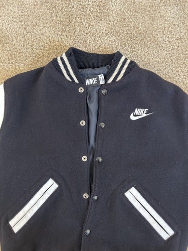 VTG 90's Nike "Who's The Boss" Cast & Crew Jacket Promo Wool Leather TV OG USA - Picture 6 of 24