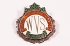 Canada 1939-1945 Wwii Women's Voluntary Service Sterling Lapel Pin ! #med-166