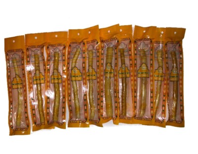 10x Arab Orange Limette Siwak - Miswak - Meswak - Zahnpflege/Zahnbürste - Sunna 