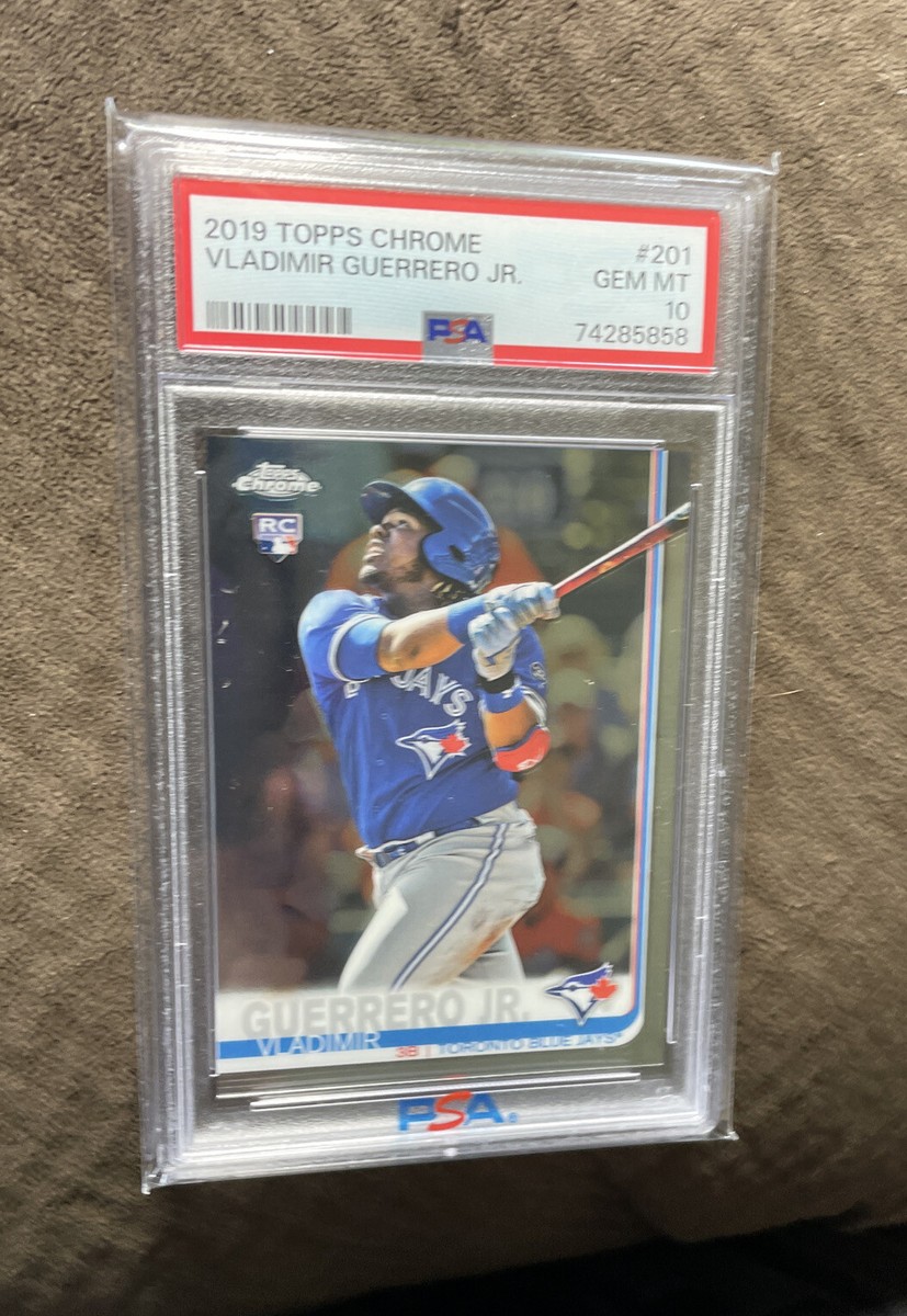【PSA10】Guerrero Jr. 2019 Topps Chrome RC PSA 10 Vladimir Guerrero JR. Topps Chrome Rookie Card Graded