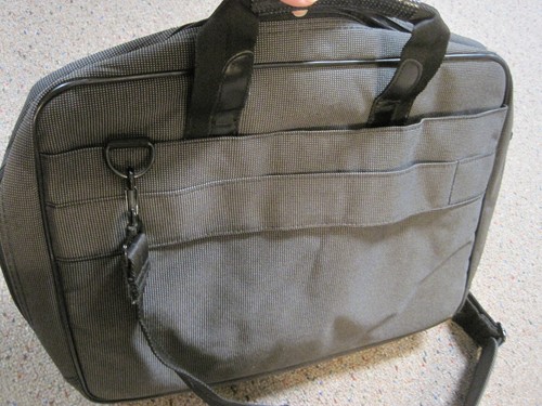 ASUS brand - Crossbody Work Laptop Bag Briefcase Tote  16"x12"x3"